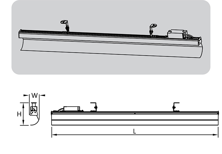 LED護(hù)眼黑板燈