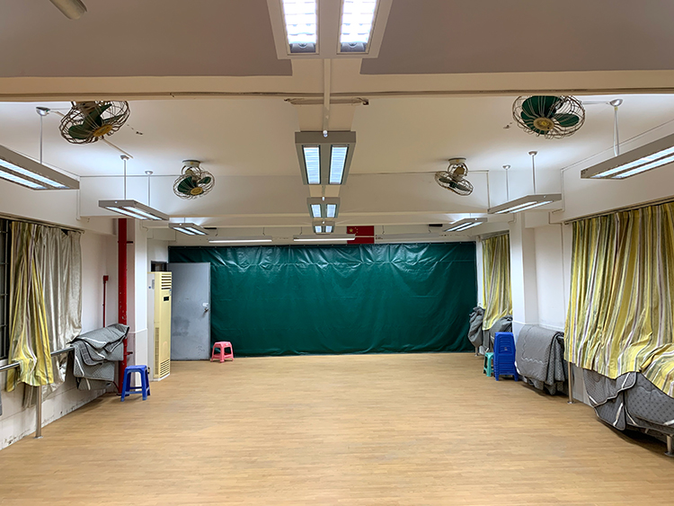 舞蹈教LED節能護眼燈光改造案例（八旗二馬路小學東校區舞蹈室）